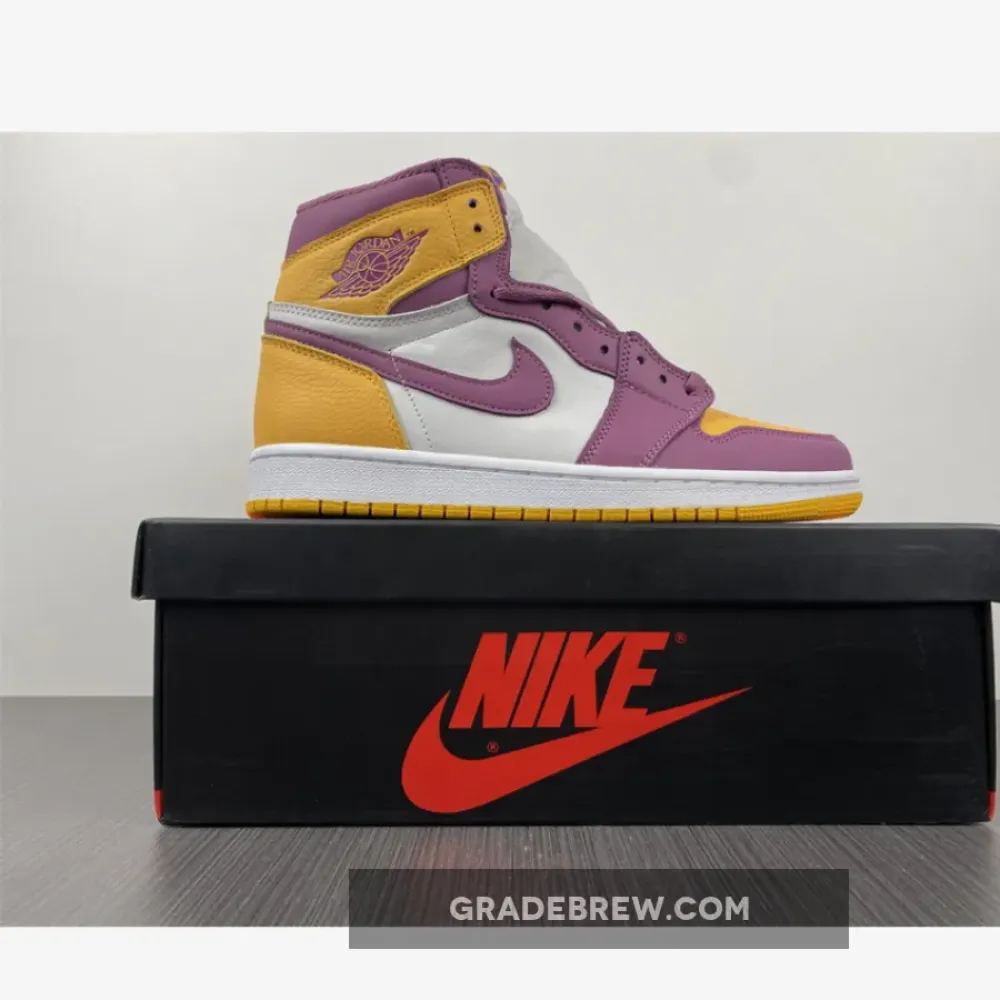 Nike Air Jordan 1 High OG Brotherhood White/Gold/Bordeaux 555088-706
