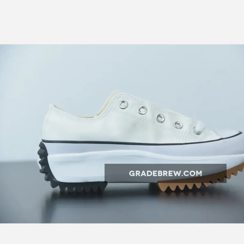 Converse Run Star Hike Low Top White Black Gum 168817C