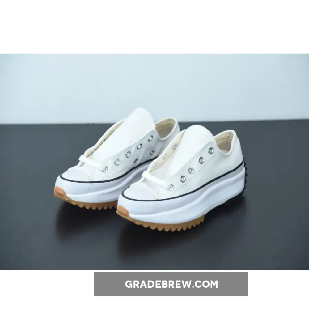 Converse Run Star Hike Low Top White Black Gum 168817C