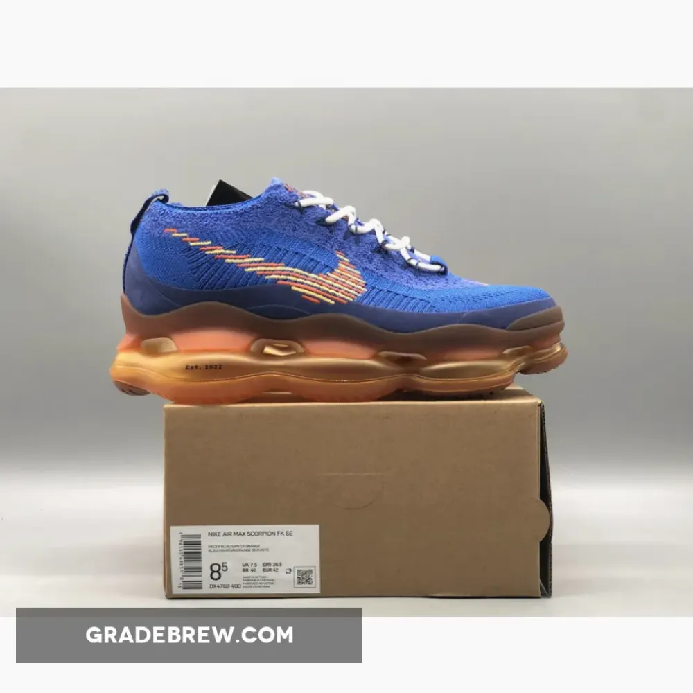 Nike Air Max Scorpion M. Frank Rudy Gold/Blue/Purple DX4768-400