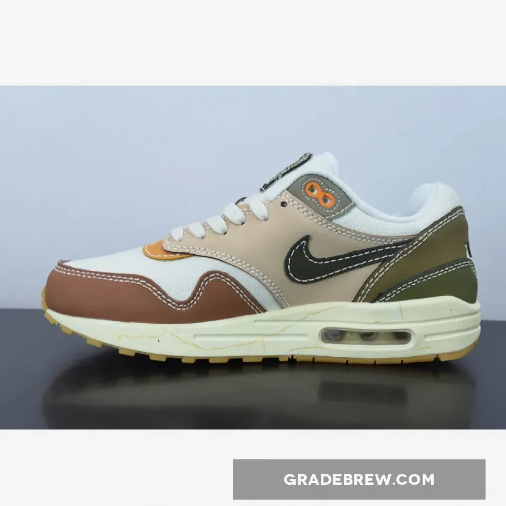Nike Air Max 1 Premium Wabi-Sabi Olive/Sand/Orange DQ8656-133