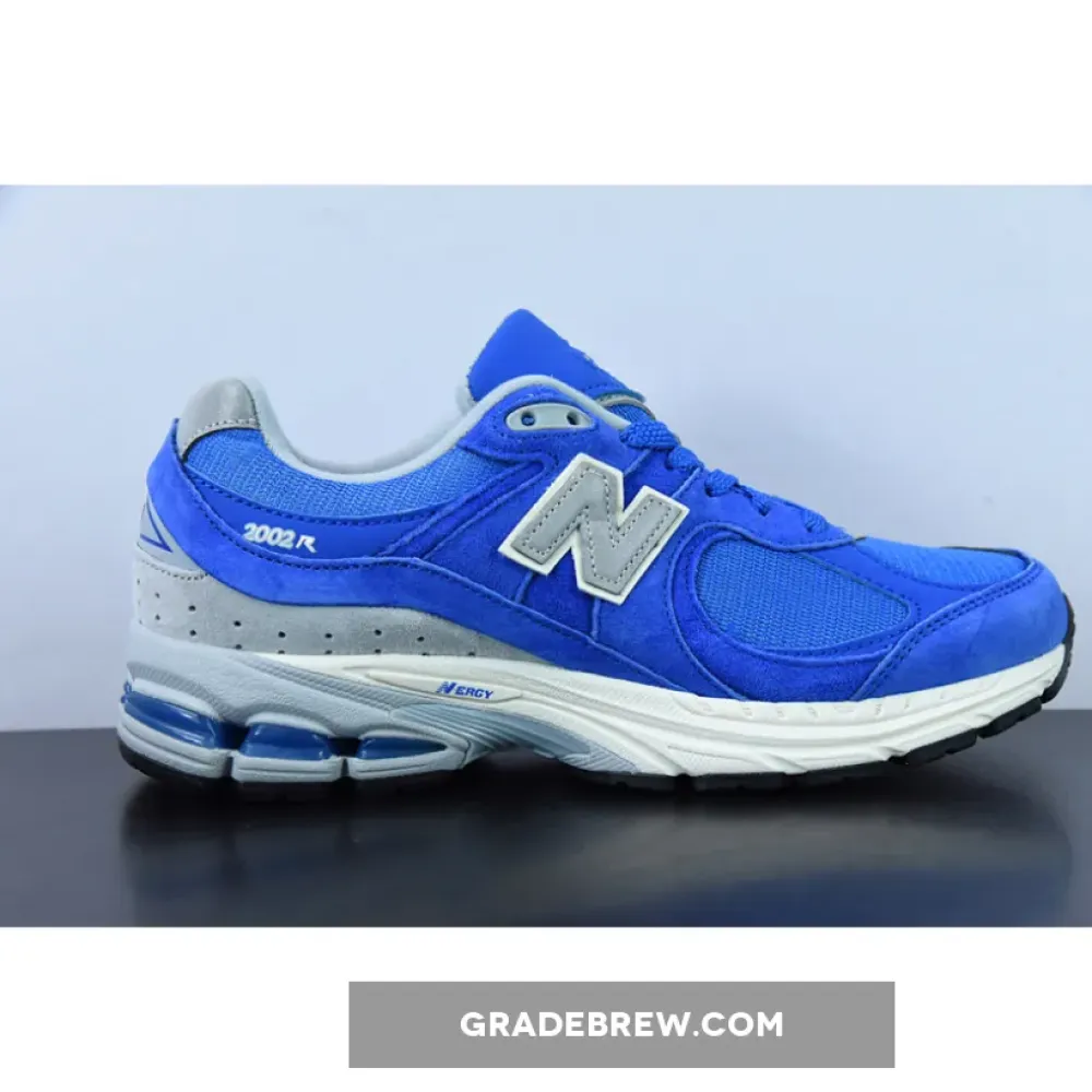 New Balance 2002R Blue Suede White/Blue/Grey M2002RHU