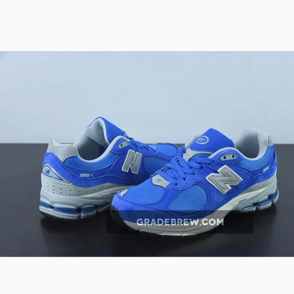 New Balance 2002R Blue Suede White/Blue/Grey M2002RHU