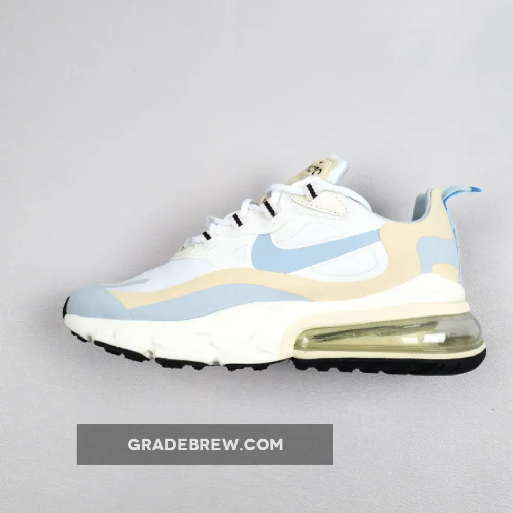 Nike Air Max 270 React Fossil Ghost  CT1287-100