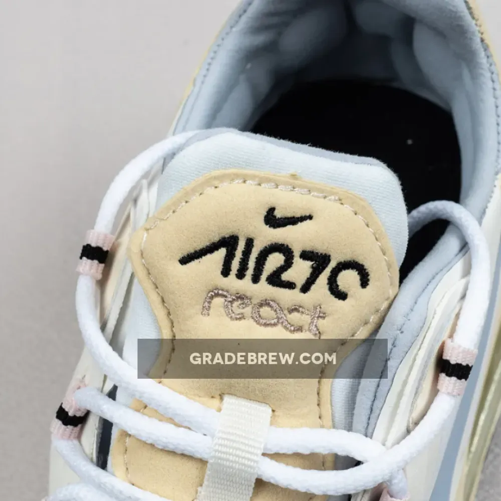 Nike Air Max 270 React Fossil Ghost  CT1287-100