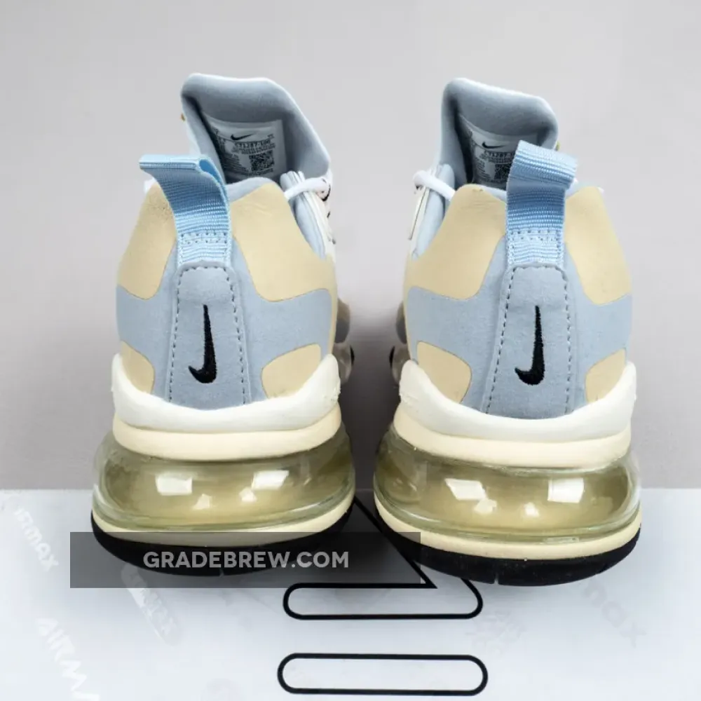 Nike Air Max 270 React Fossil Ghost  CT1287-100