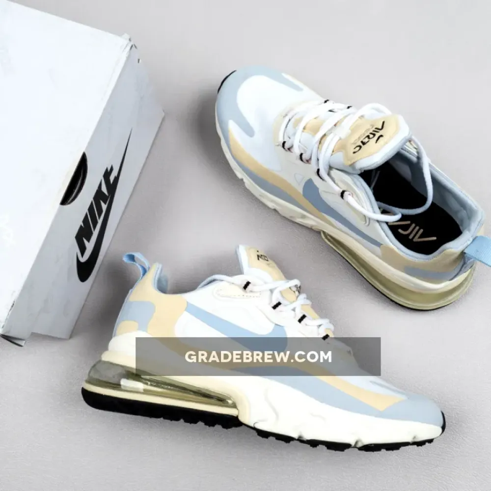Nike Air Max 270 React Fossil Ghost  CT1287-100