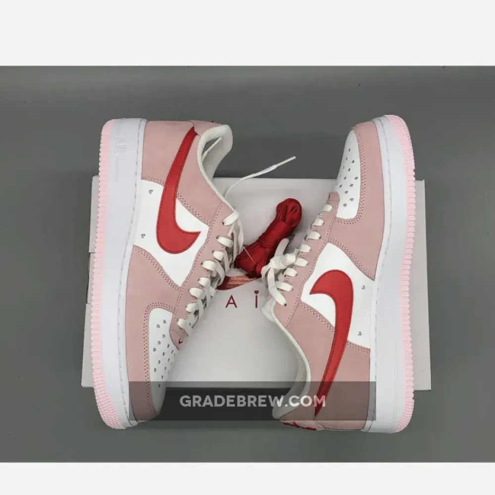 Nike Air Force 1 Love Letter Tulip Pink/Red/White DD3384-600