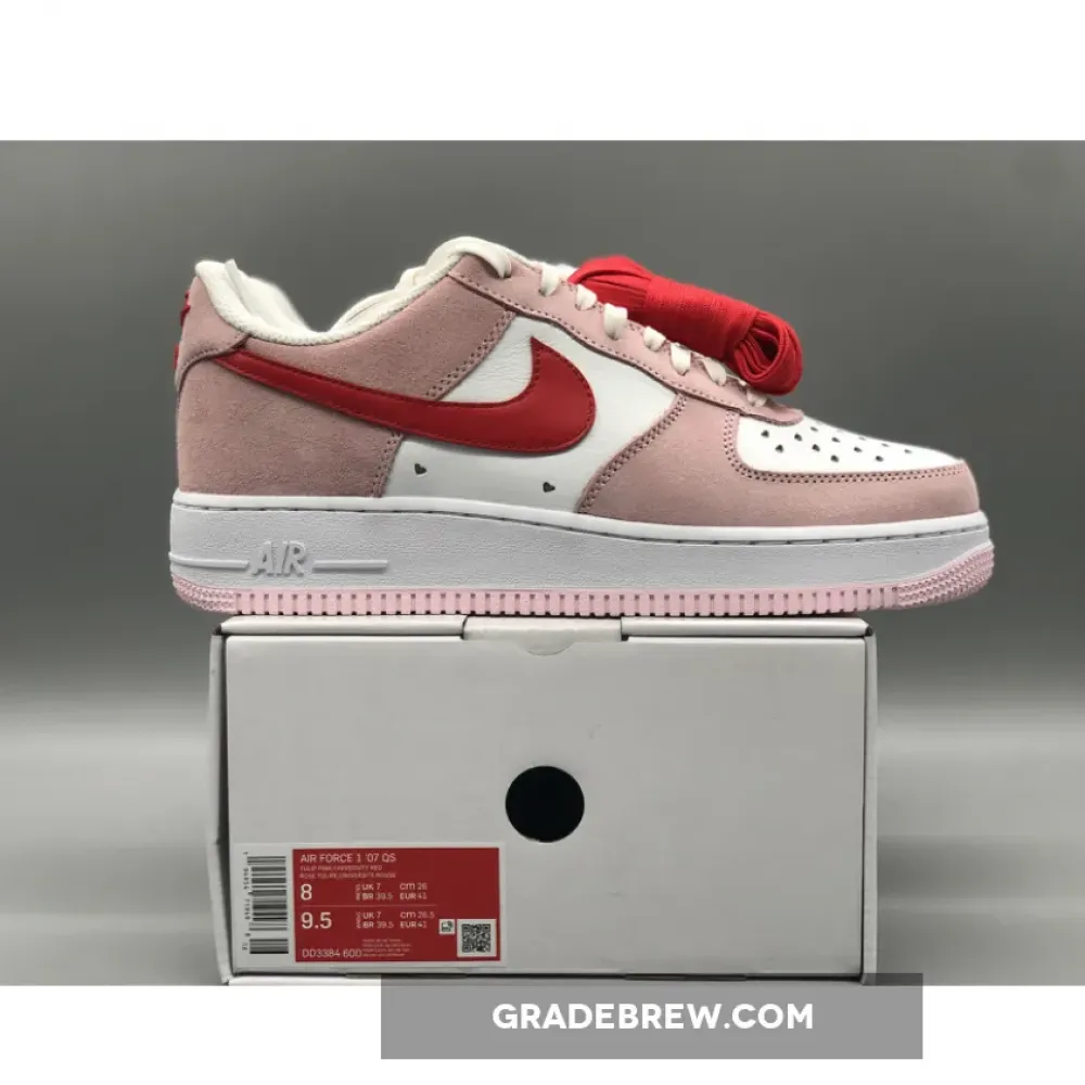 Nike Air Force 1 Love Letter Tulip Pink/Red/White DD3384-600