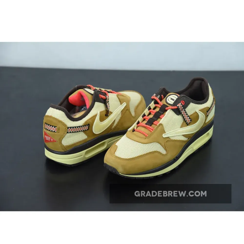 Nike Air Max 1 Wheat/Baroque Brown/Lemon Drop DO9392-701