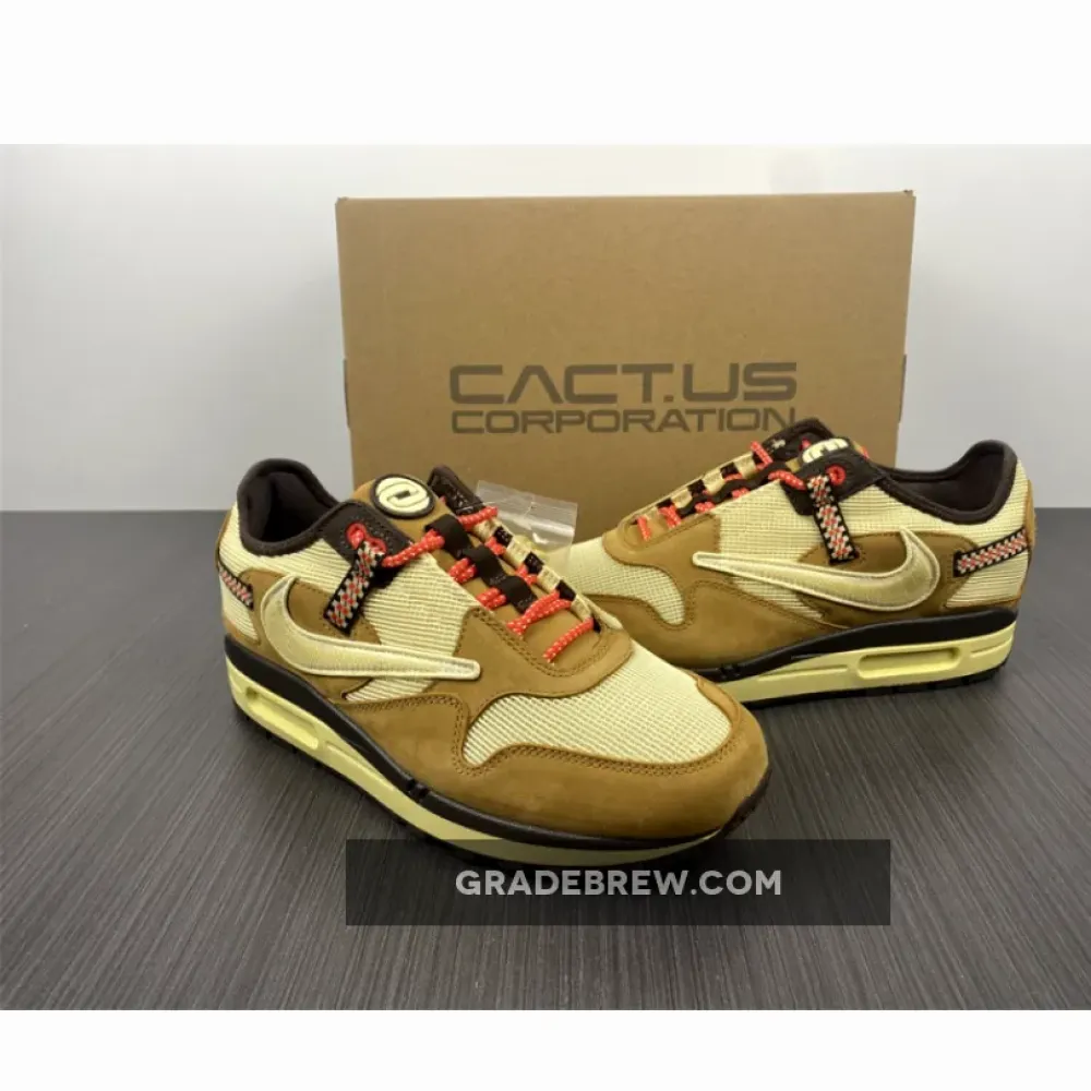 Nike Air Max 1 Wheat/Baroque Brown/Lemon Drop DO9392-701