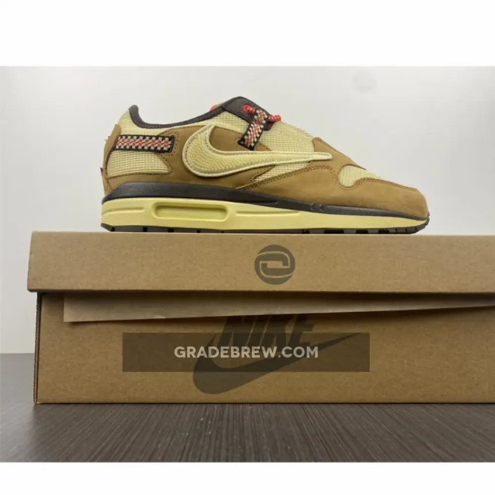 Nike Air Max 1 Wheat/Baroque Brown/Lemon Drop DO9392-701
