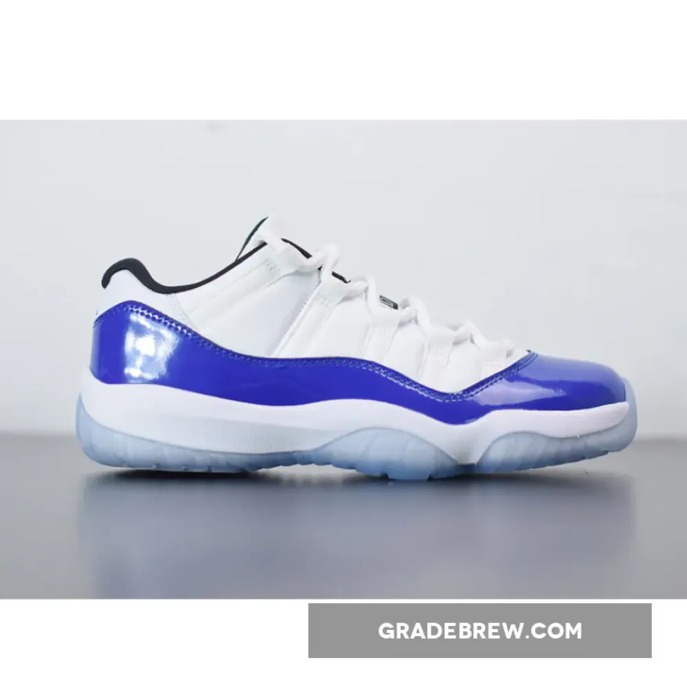 Nike Air Jordan 11 Retro Low Concord Sketch White/Black-Concord AH7860-100
