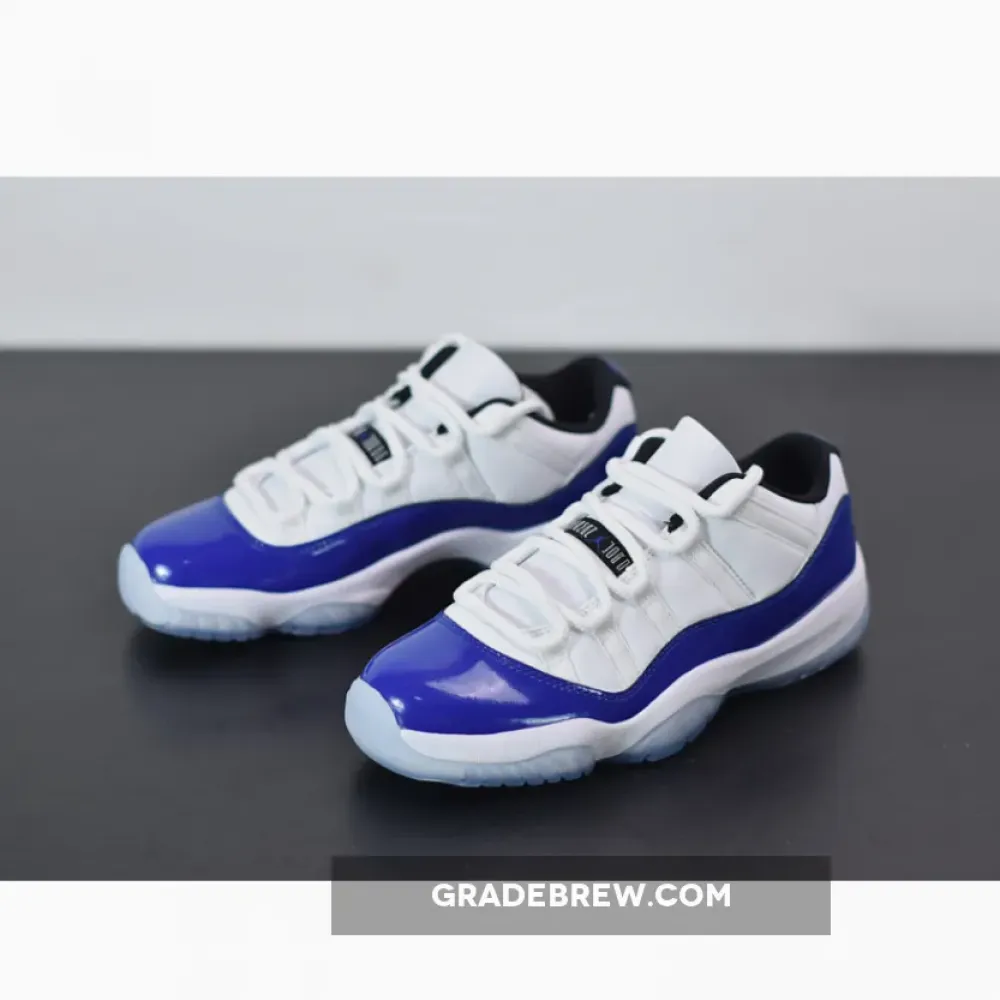 Nike Air Jordan 11 Retro Low Concord Sketch White/Black-Concord AH7860-100