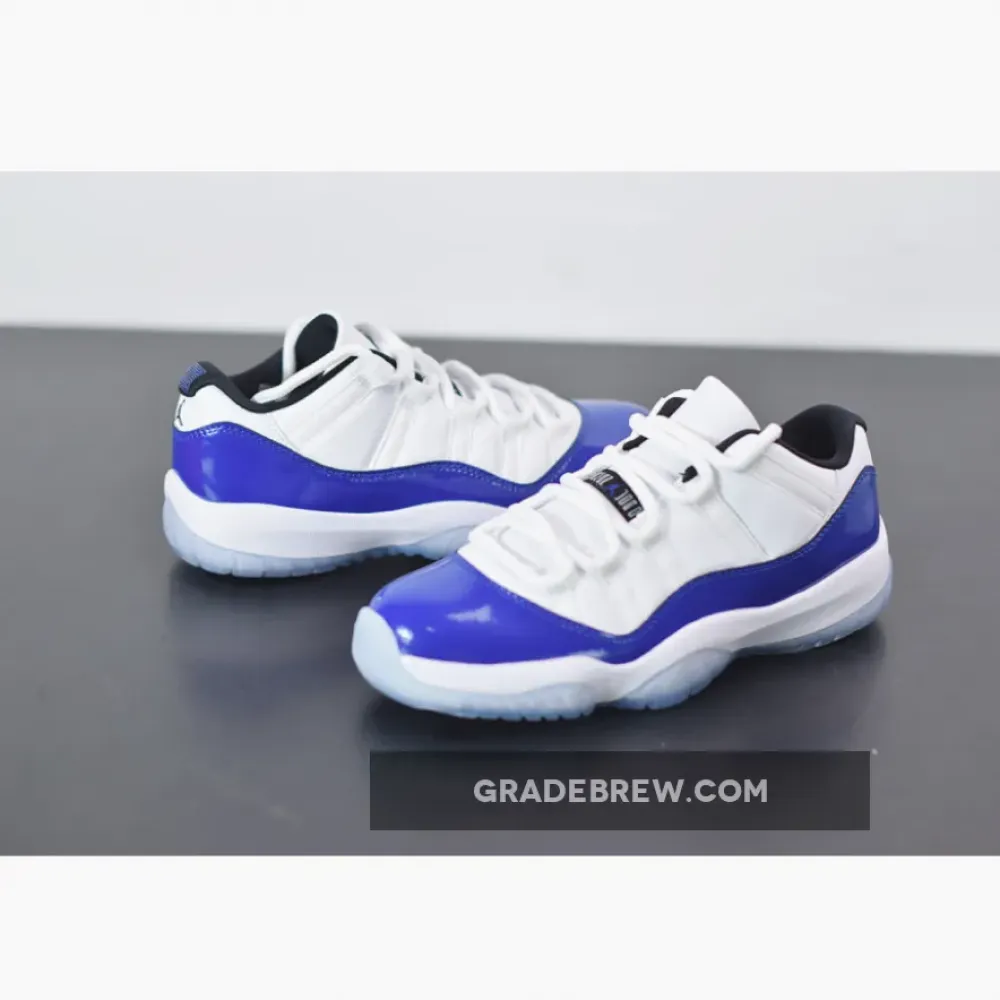 Nike Air Jordan 11 Retro Low Concord Sketch White/Black-Concord AH7860-100