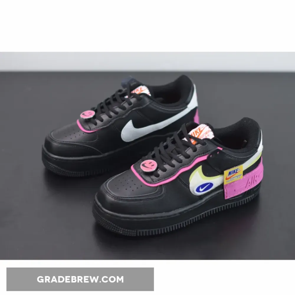 Nike Air Force 1 Shadow Cosmic Fuchsia/Limelight-Black CU4743-001