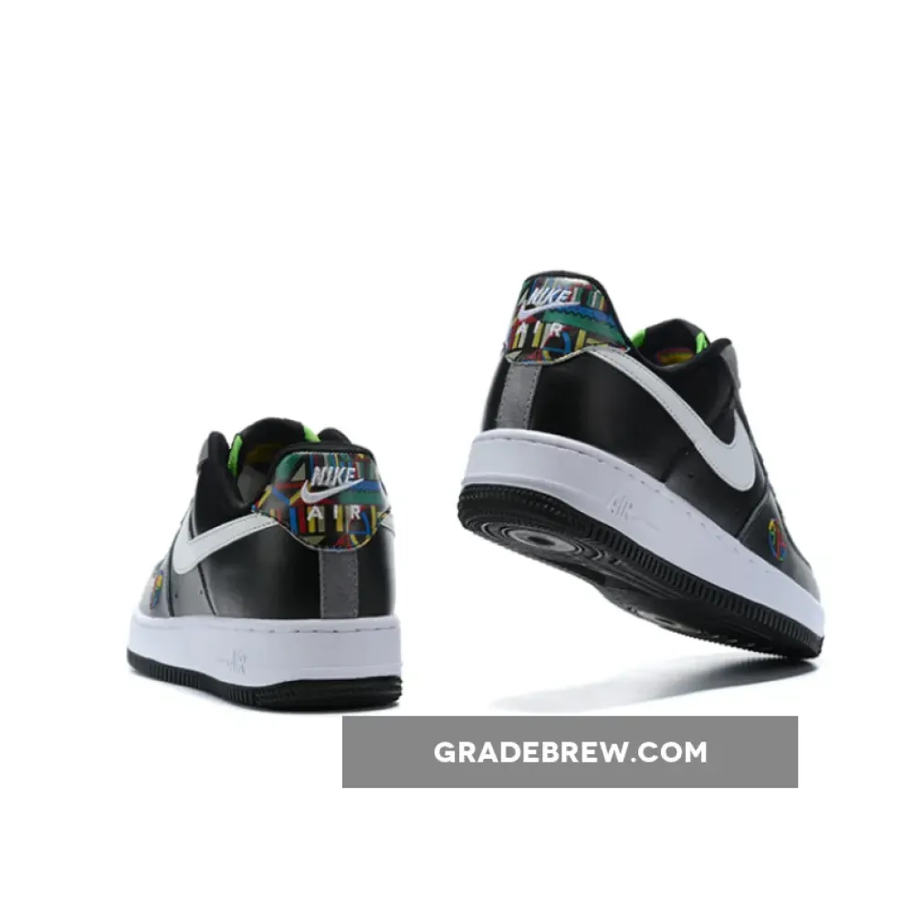 Nike Air Force 1 Low Live Together Play Together Black/White/Green DC1483-001