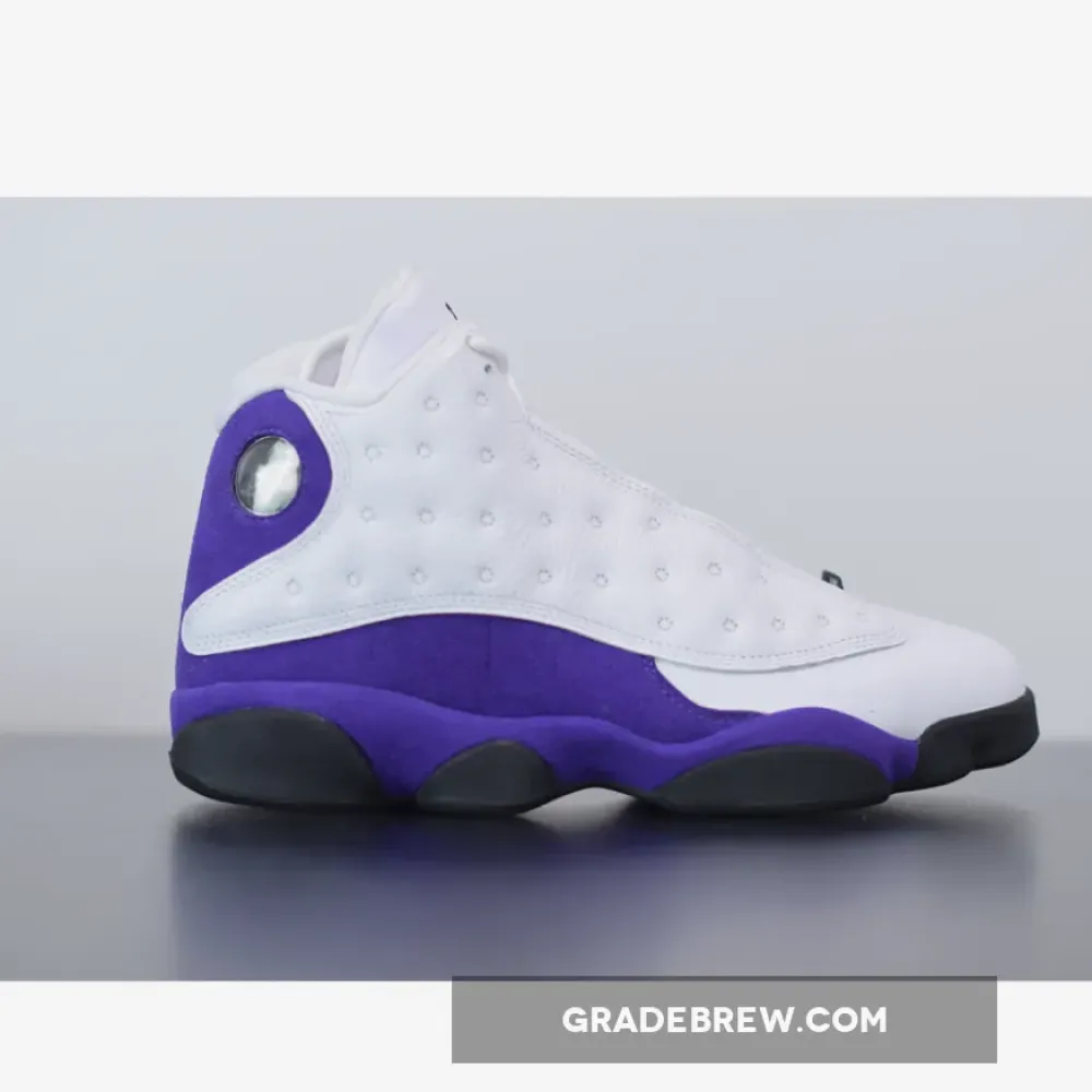 Air Jordan 13 Lakers Court Purple/White/Black 414571-105