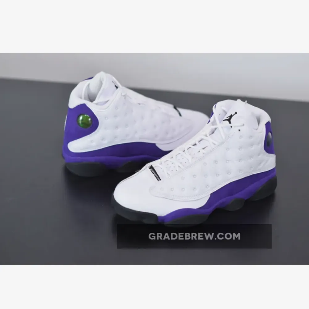 Air Jordan 13 Lakers Court Purple/White/Black 414571-105