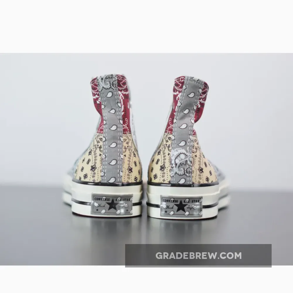 Converse Chuck 70 High Paisley Patchwork Black/Multi-Color 169880C