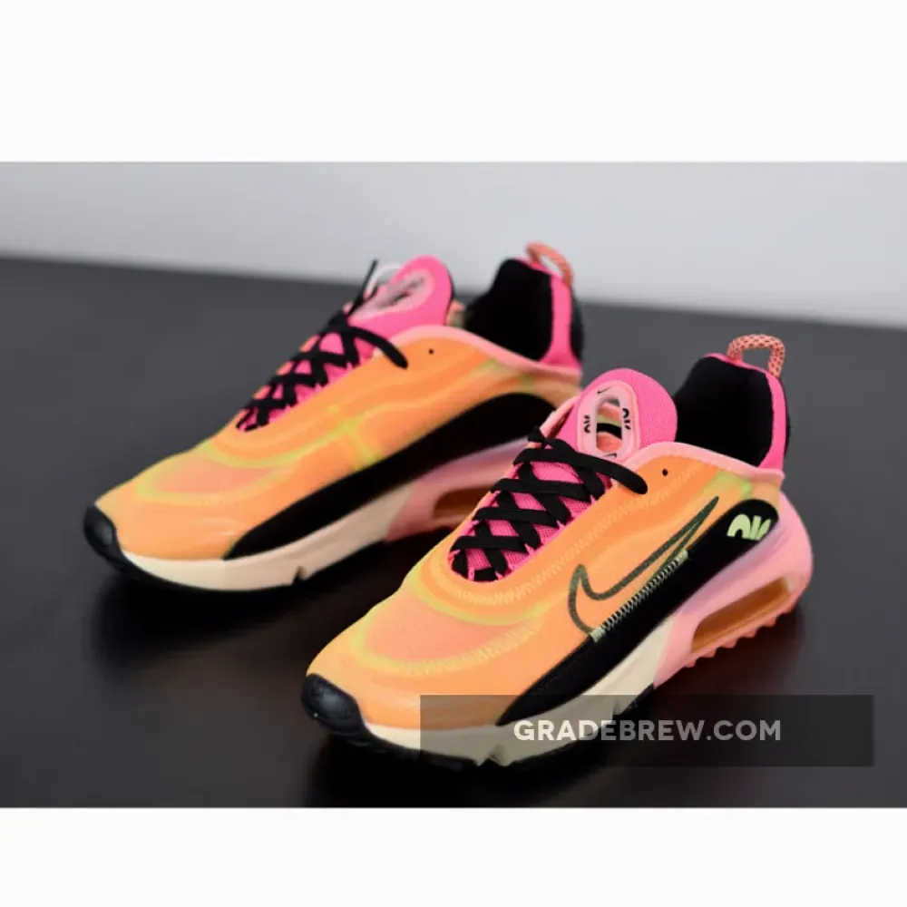 Nike Air Max 2090 Neon Highlighter Barely Volt/Pink Glow CT1290-700