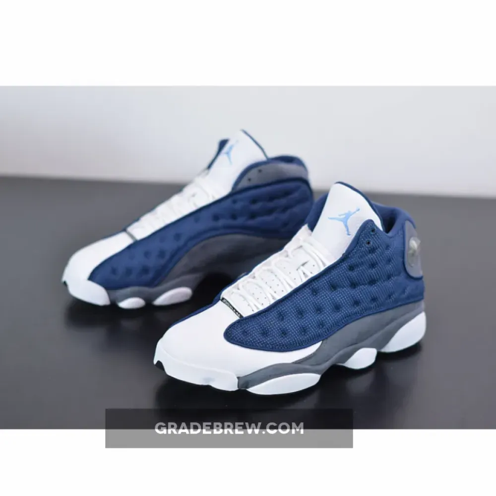 Air Jordan 13 Flint Navy/White/Flint Grey 414571-404