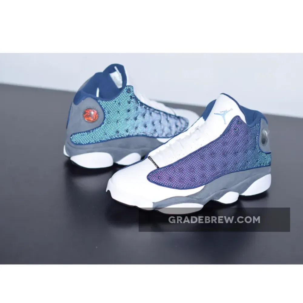 Air Jordan 13 Flint Navy/White/Flint Grey 414571-404