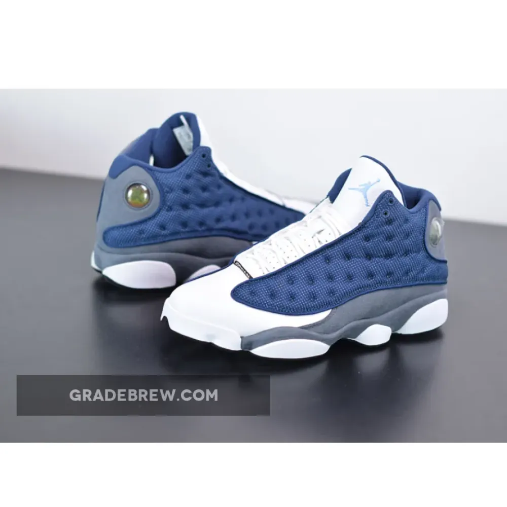 Air Jordan 13 Flint Navy/White/Flint Grey 414571-404