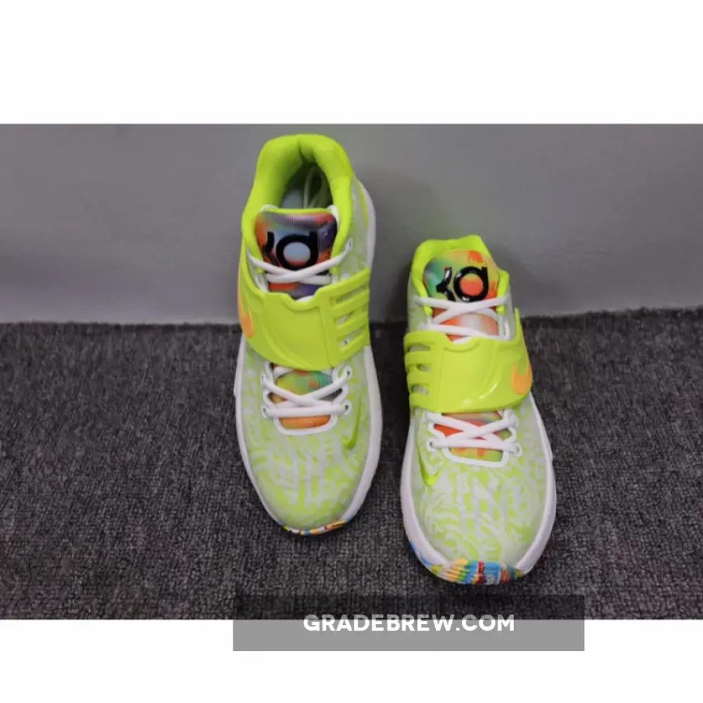 Nike KD 14 Cyber Yellow/Orange/Purple CZ0170-101