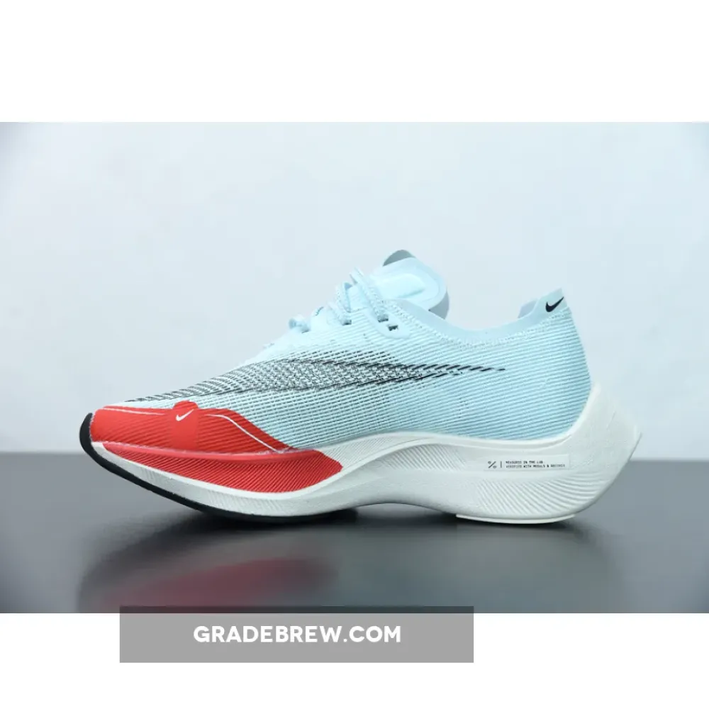Nike ZoomX Vaporfly Next% 2 Glacier Blue/Chile Red/Pale Ivory/Black CU4111-400