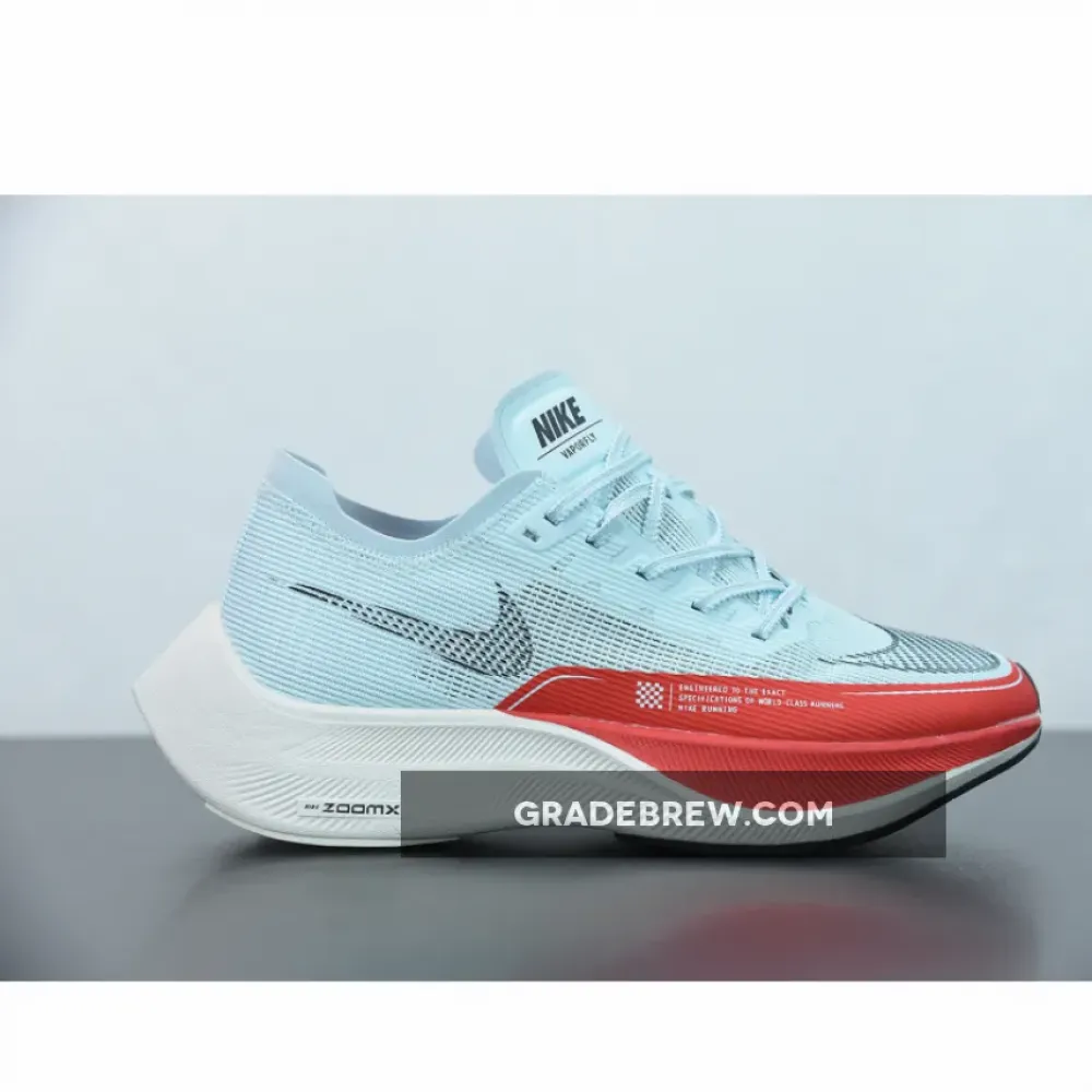 Nike ZoomX Vaporfly Next% 2 Glacier Blue/Chile Red/Pale Ivory/Black CU4111-400