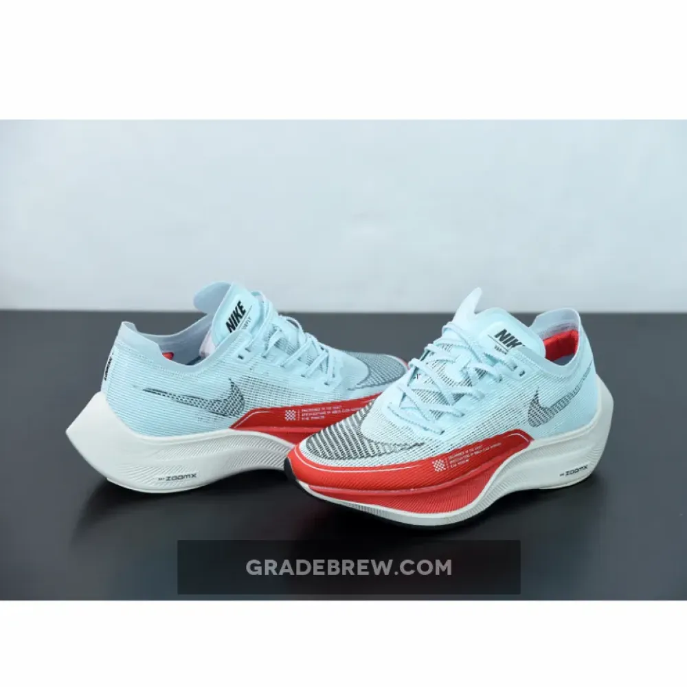 Nike ZoomX Vaporfly Next% 2 Glacier Blue/Chile Red/Pale Ivory/Black CU4111-400