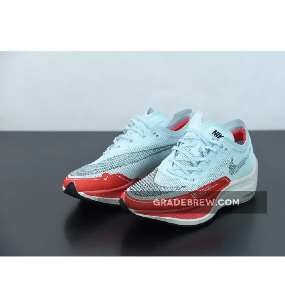 Nike ZoomX Vaporfly Next% 2 Glacier Blue/Chile Red/Pale Ivory/Black CU4111-400