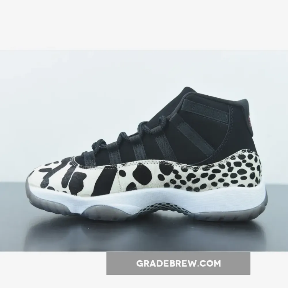 Air Jordan 11 Animal Instinct Black/White/Red AR0715-010