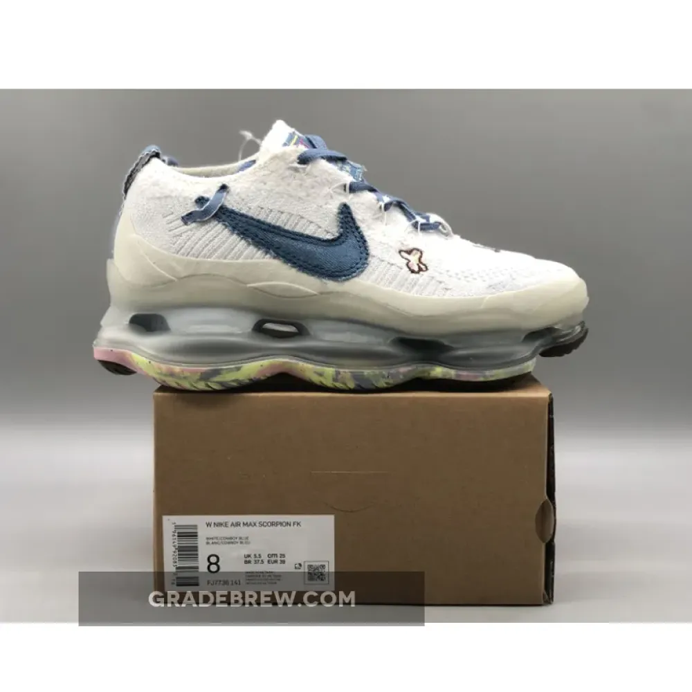 Nike Air Max Scorpion Just Do It Blue Whisper/White/Purple FJ7736-141