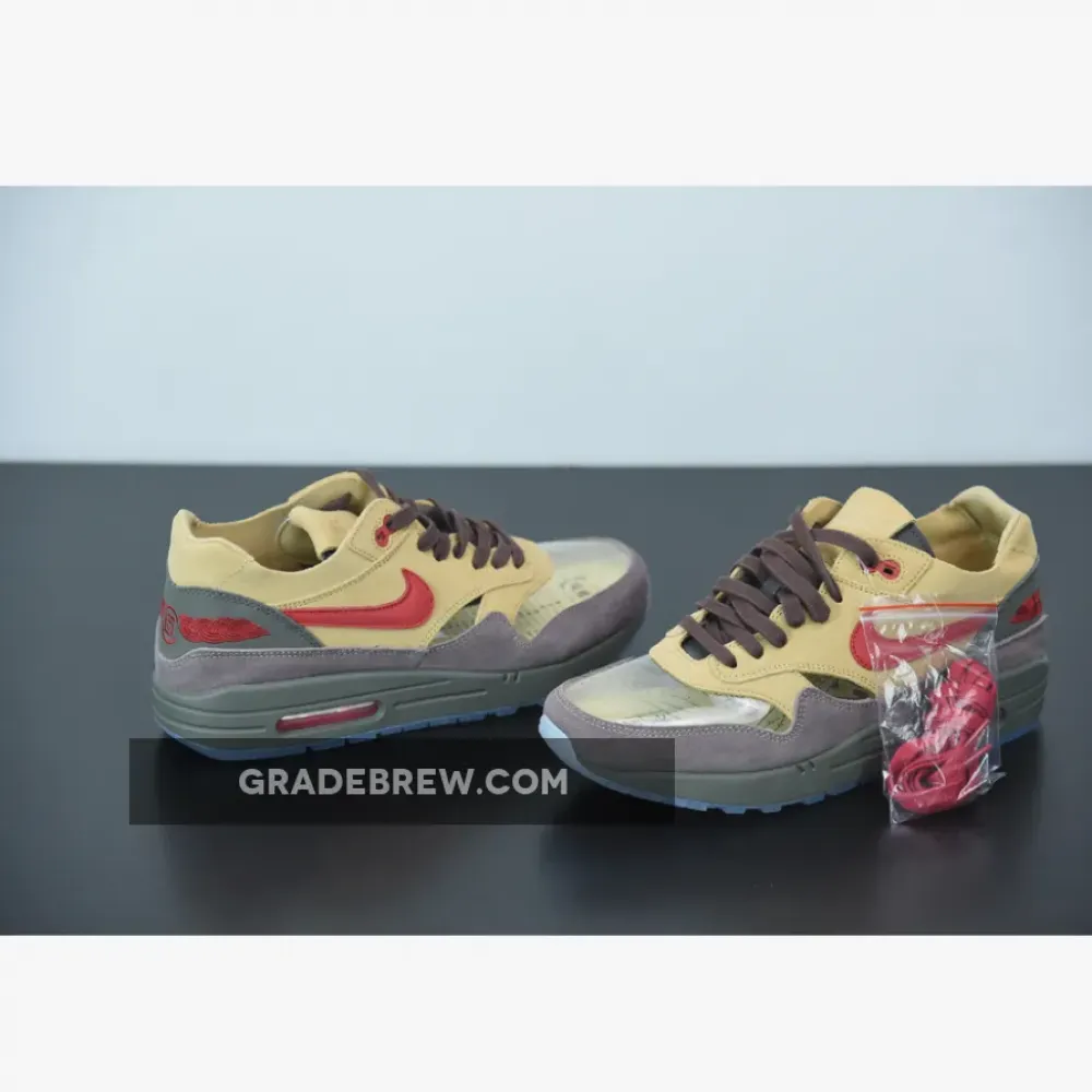 Nike Air Max 1 K.O.D. CHA Brown/Red/Tan DD1870-200