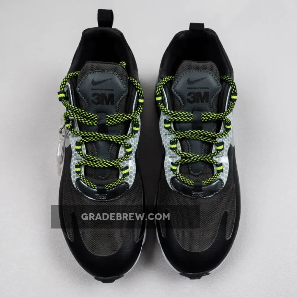 Nike Air Max 270 React SE Reflective Silver/Black/Green CT1647-001