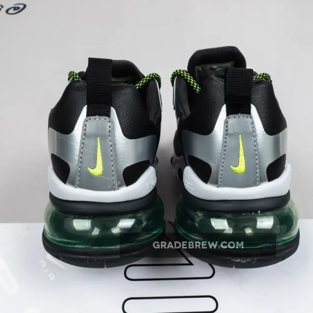 Nike Air Max 270 React SE Reflective Silver/Black/Green CT1647-001
