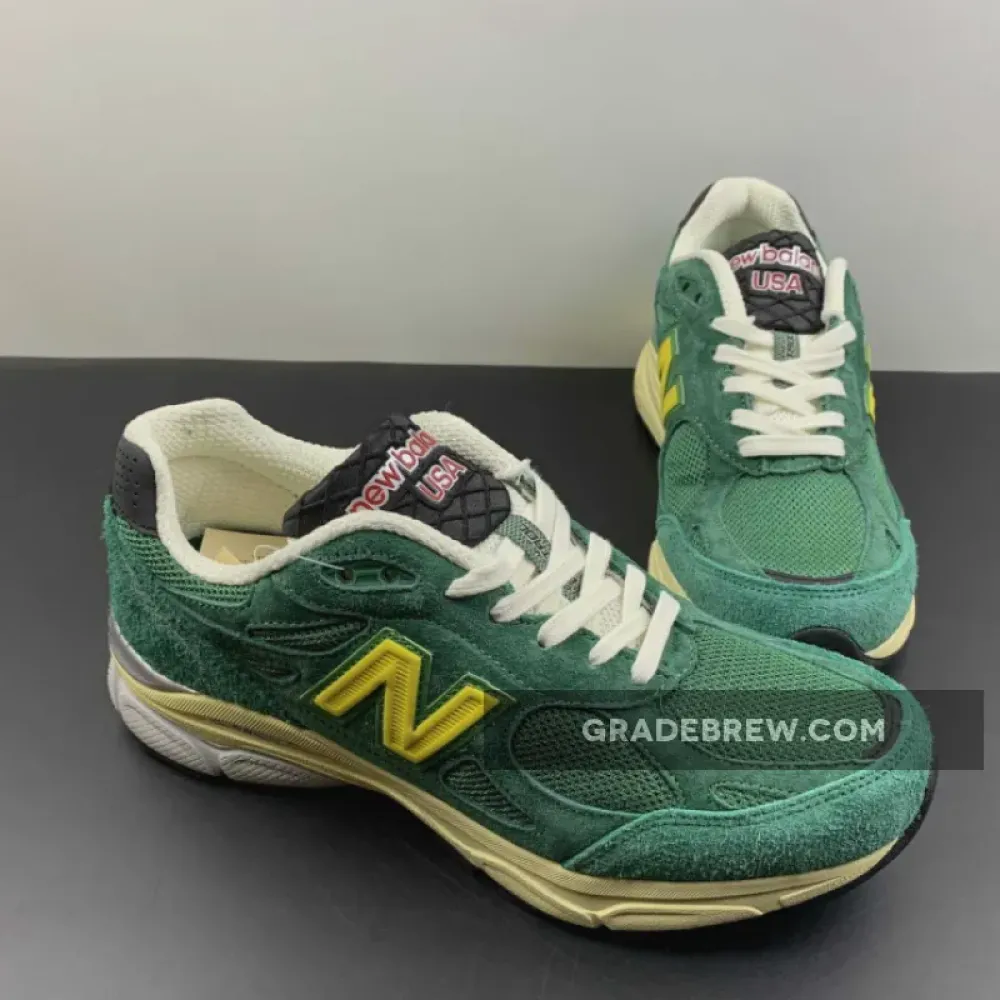 New Balance 990v3 Made in USA Green/Yellow/Black M990GG3