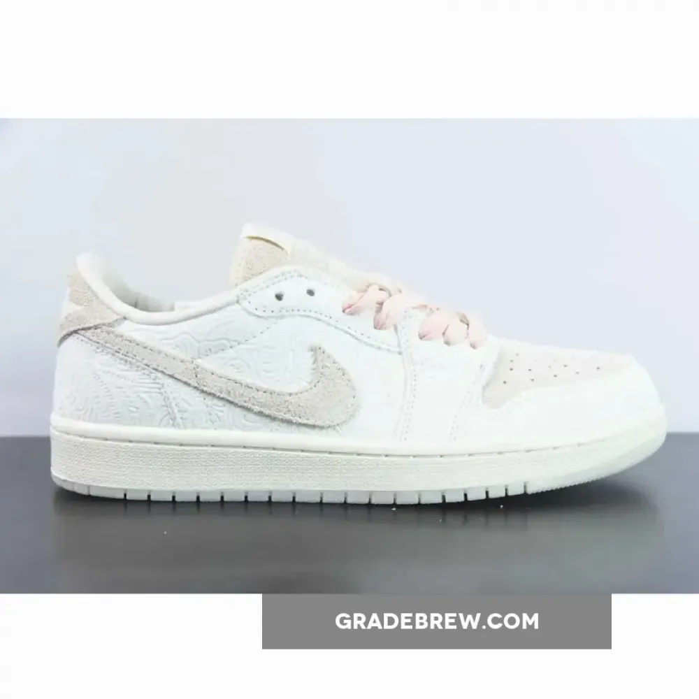 Nike Air Jordan 1 Low OG Give Them Flowers Cream/White/Sail FZ0455-200
