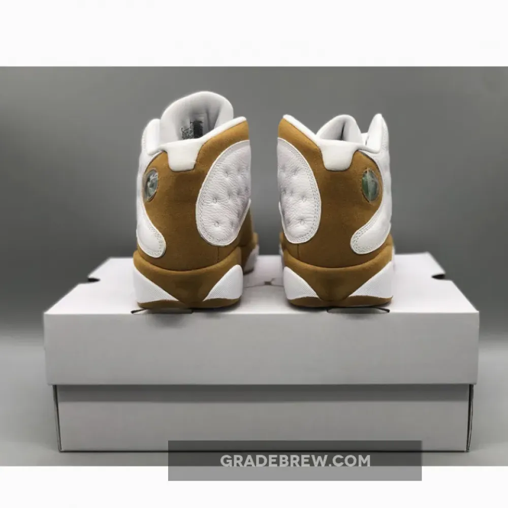 Air Jordan 13 Wheat White/Goldenrod/Light Brown 414571-171