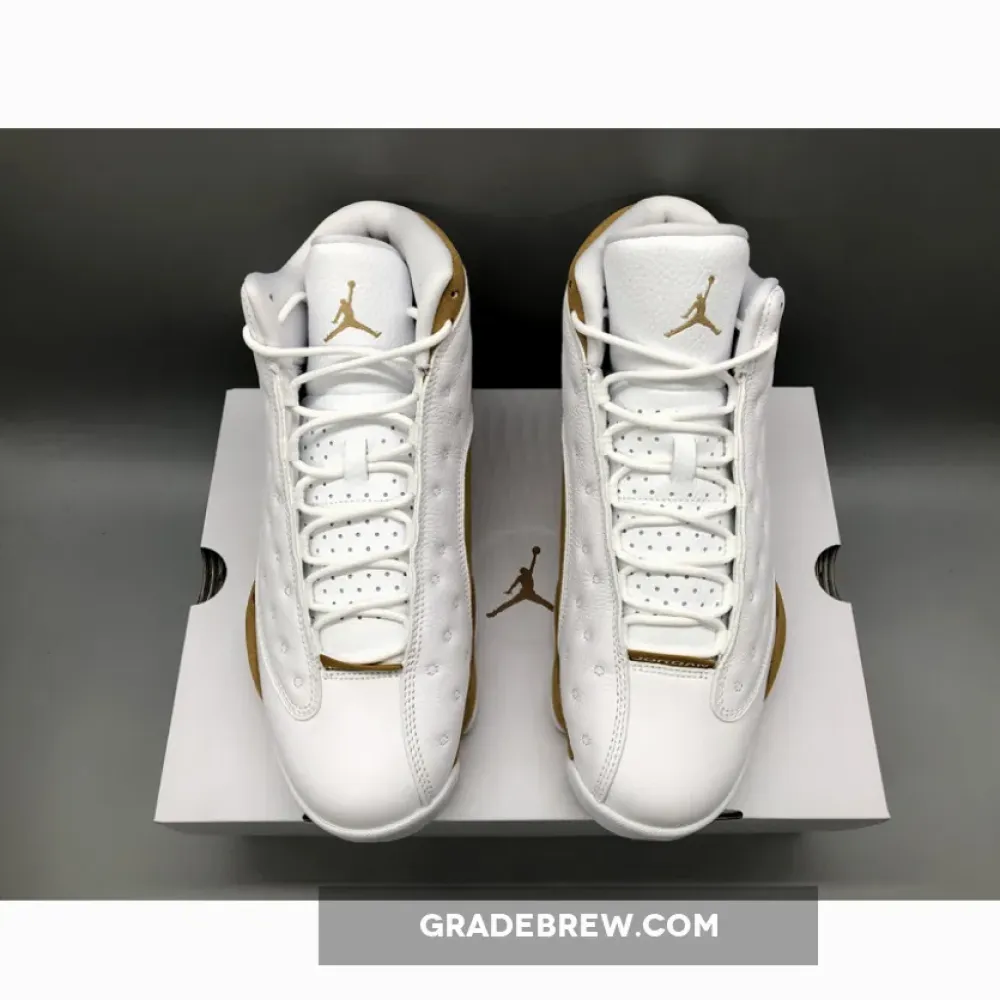 Air Jordan 13 Wheat White/Goldenrod/Light Brown 414571-171