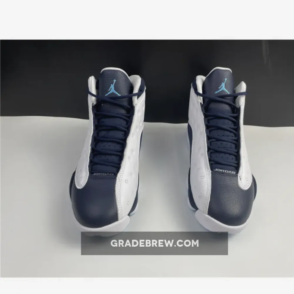 Air Jordan 13 Dark Powder Blue White/Blue/Navy 414571-144