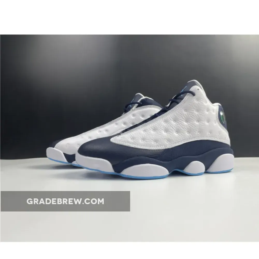 Air Jordan 13 Dark Powder Blue White/Blue/Navy 414571-144