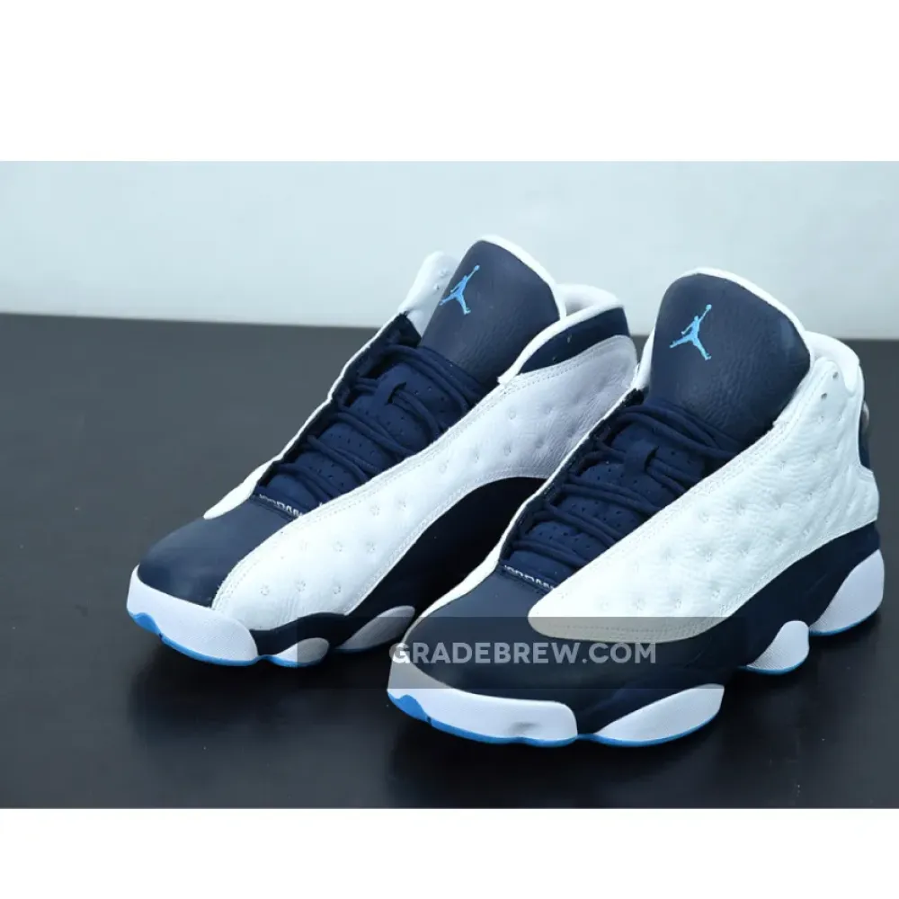 Air Jordan 13 Dark Powder Blue White/Blue/Navy 414571-144