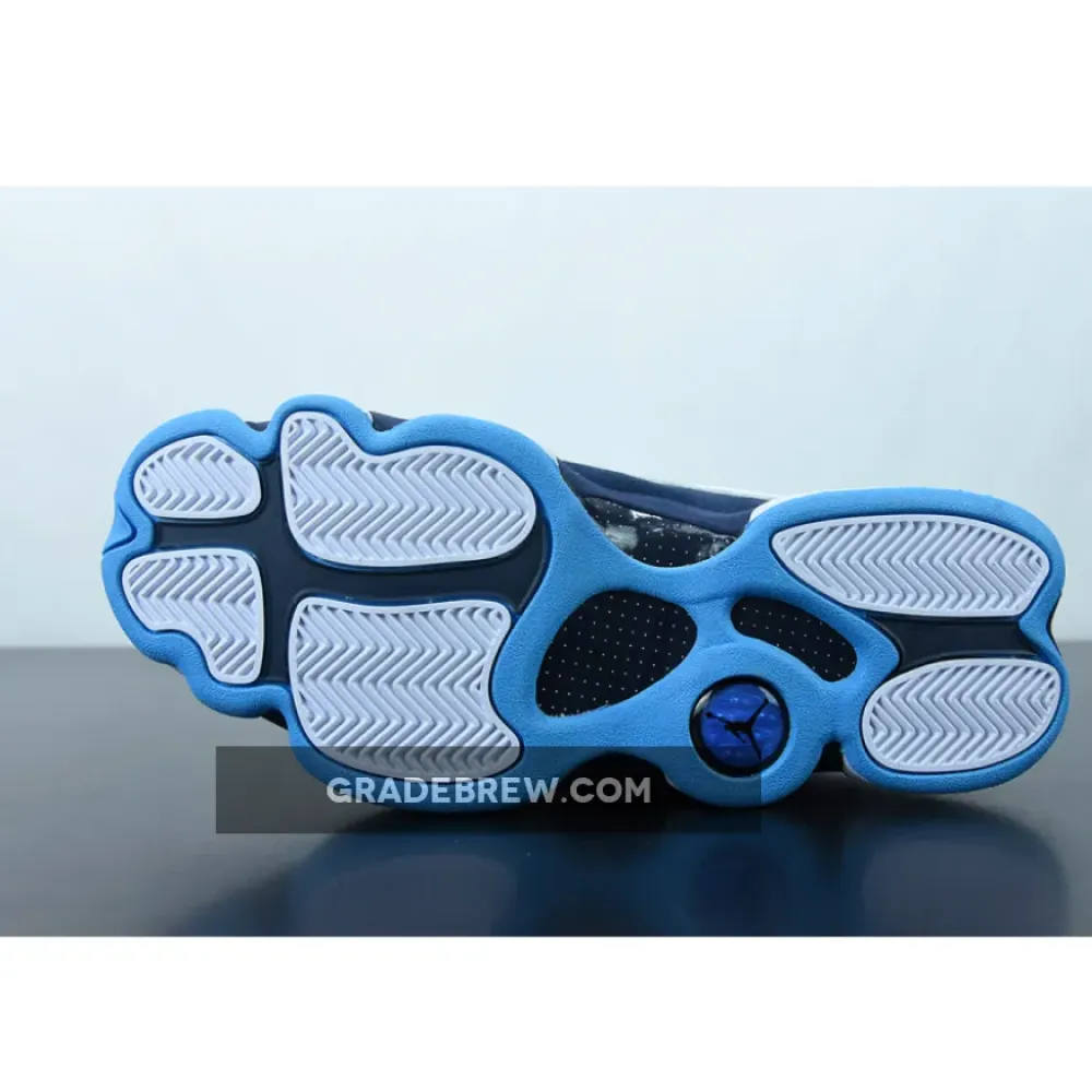 Air Jordan 13 Dark Powder Blue White/Blue/Navy 414571-144