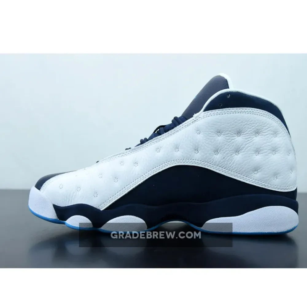 Air Jordan 13 Dark Powder Blue White/Blue/Navy 414571-144
