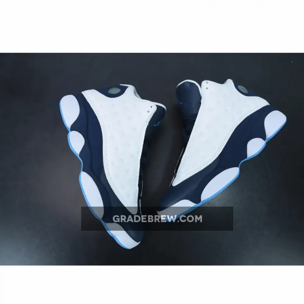 Air Jordan 13 Dark Powder Blue White/Blue/Navy 414571-144