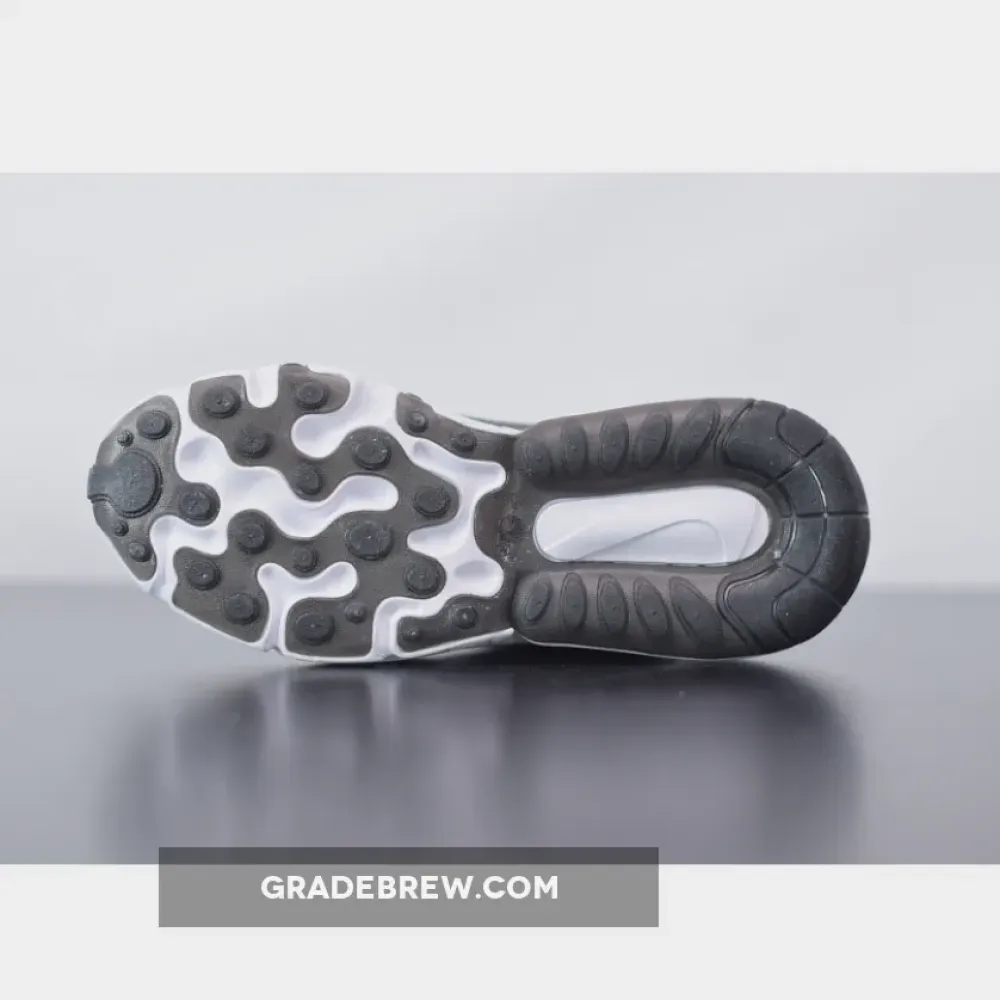 Nike Air Max 270 React Carbon Black  Holographic White/Black/Pink CT5064-001