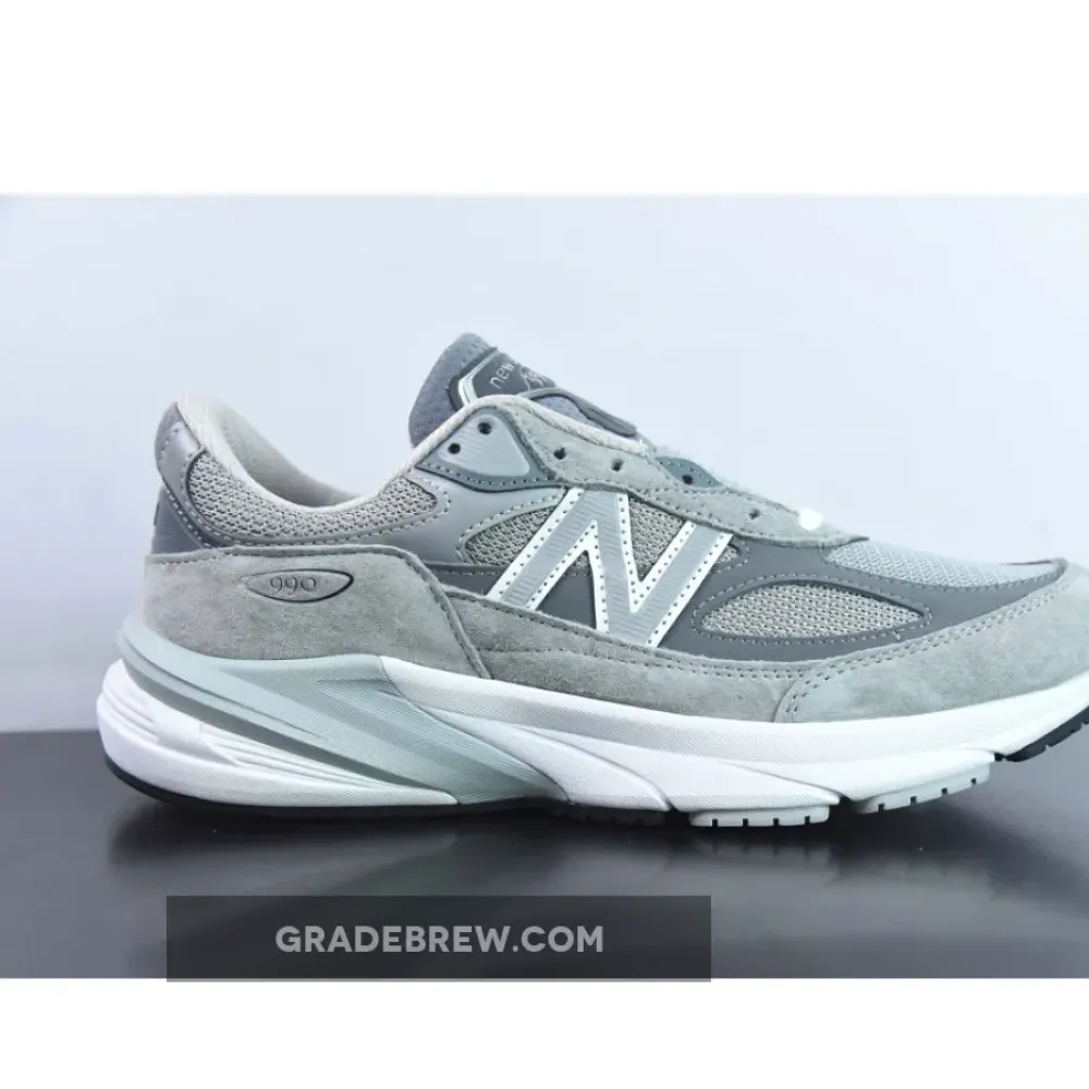 New Balance 990v6 Grey/White/Dark Gray M990GL6